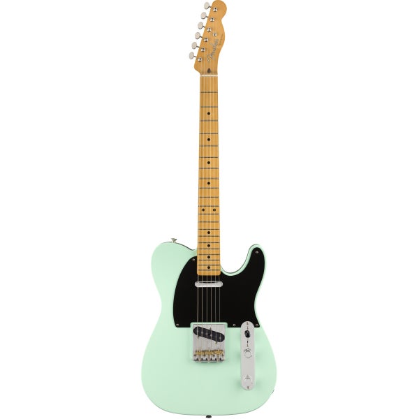 Fender Vintera 50s Telecaster Modified Surf Green MN with gig bag