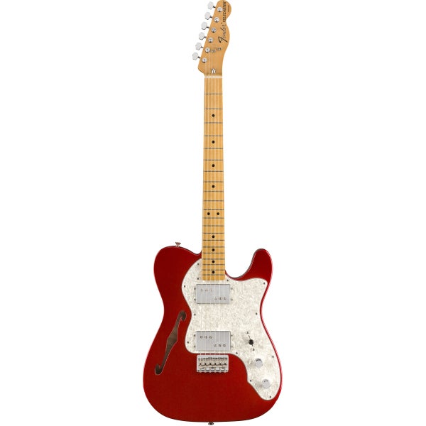 Fender Vintera 70s Telecaster Thinline Candy Apple Red with gig bag
