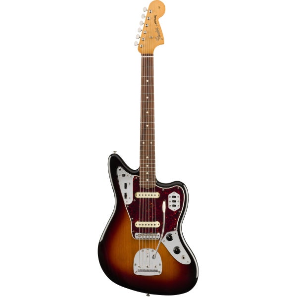 Fender Vintera 60s Jaguar 3-Tone Sunburst PF with gig bag