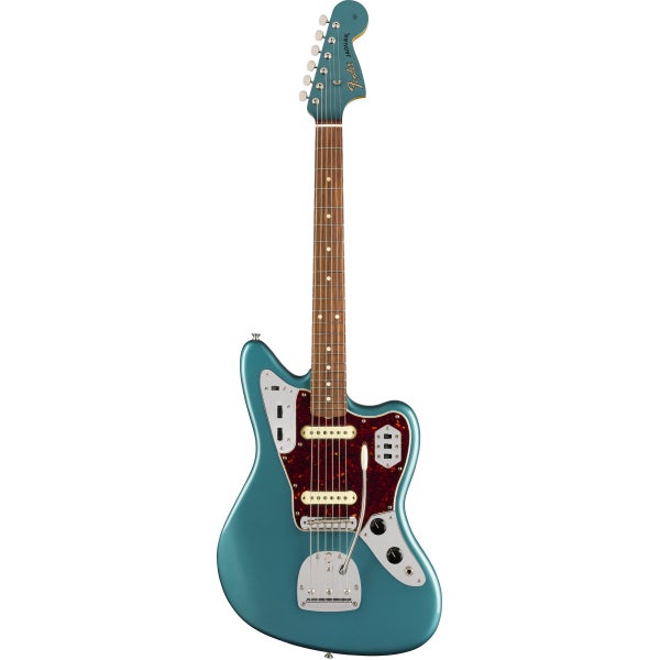 Fender Vintera 60s Jaguar Ocean Turquoise PF with gig bag