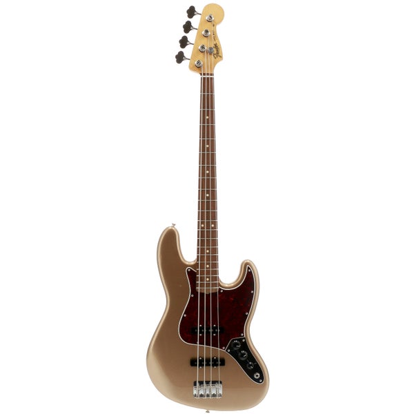 Fender Vintera 60s Jazz Bass Firemist Gold PF with gig bag