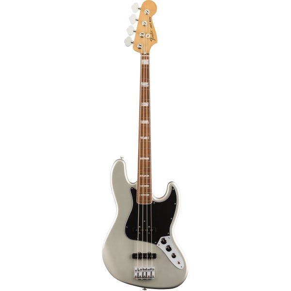 Fender Vintera 70s Jazz Bass Inca Silver PF with gig bag