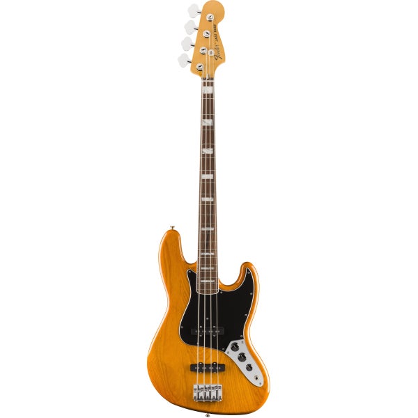 Fender Vintera 70s Jazz Bass Aged Natural PF with gig bag