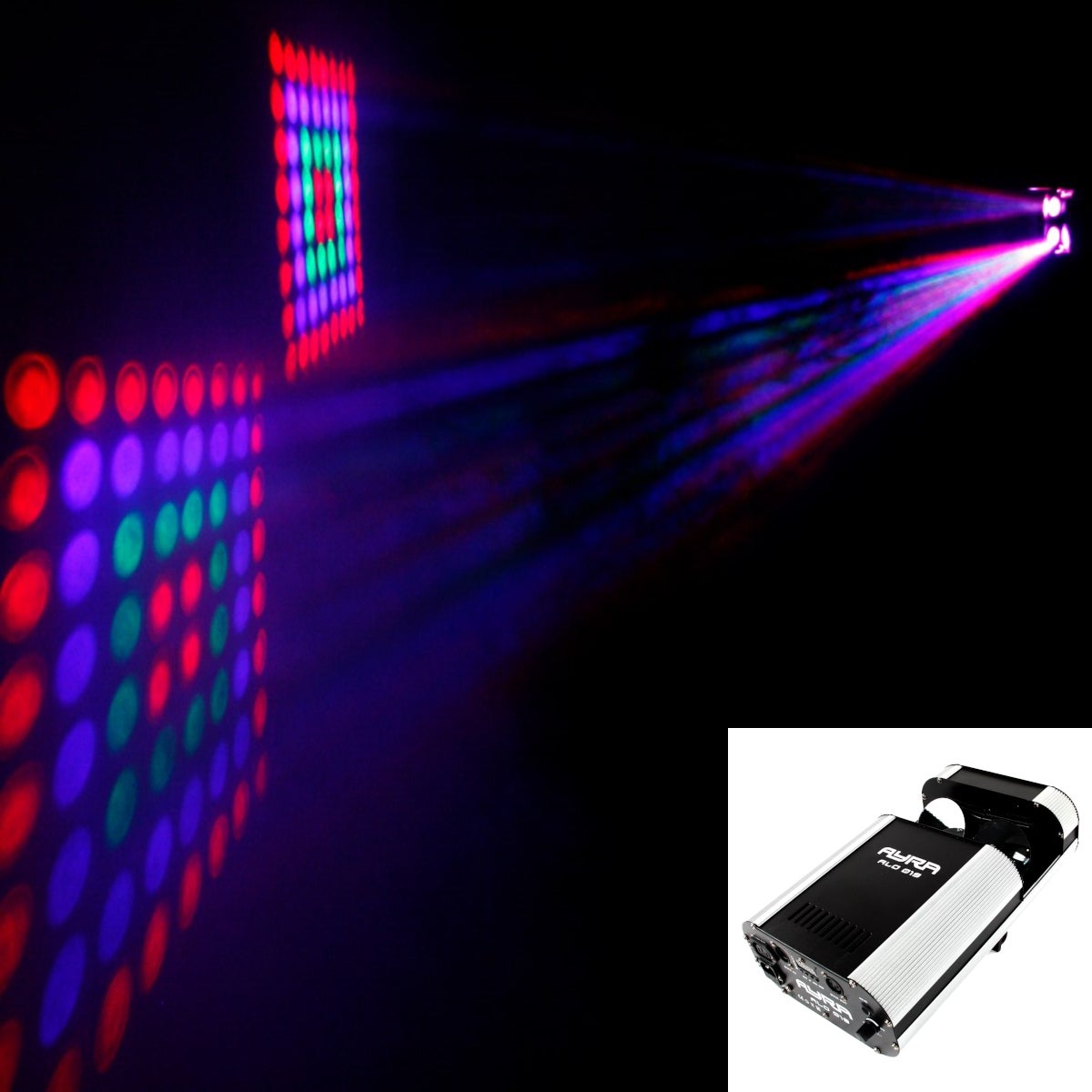 Ayra ALO 019 double scanner DMX à LED | Bax Music