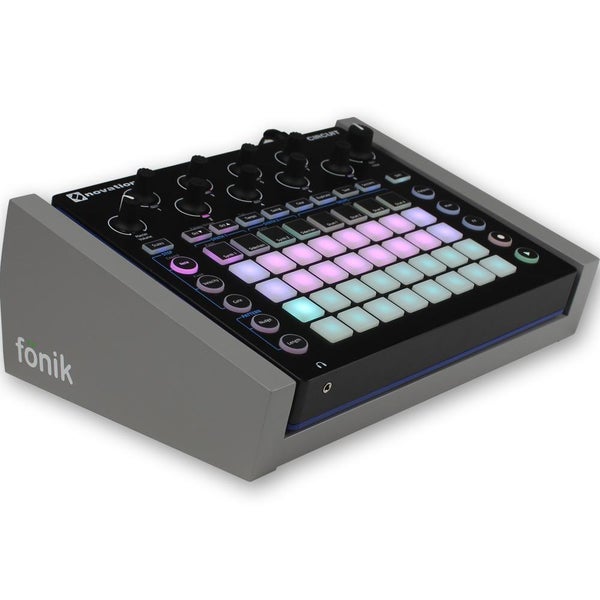 Fonik Audio Innovations stand for Novation Circuit, grey