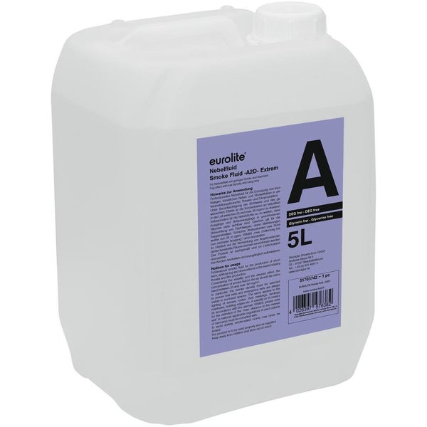 Eurolite A2D liquide pour machine à brouillard