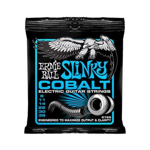 Ernie Ball 2725 Cobalt Extra Slinky jeu de cordes pour guitare électrique