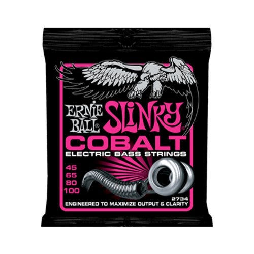 Ernie Ball 2734 Cobalt Super Slinky corde per basso elettrico