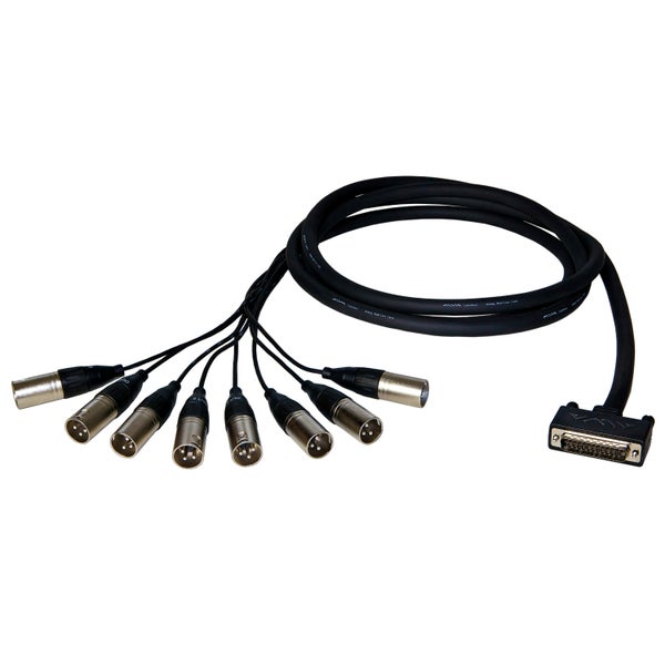Alva AO25-8X6 Premium multi-câble analogique D-sub25 -> 8x XLR-mâle 6m