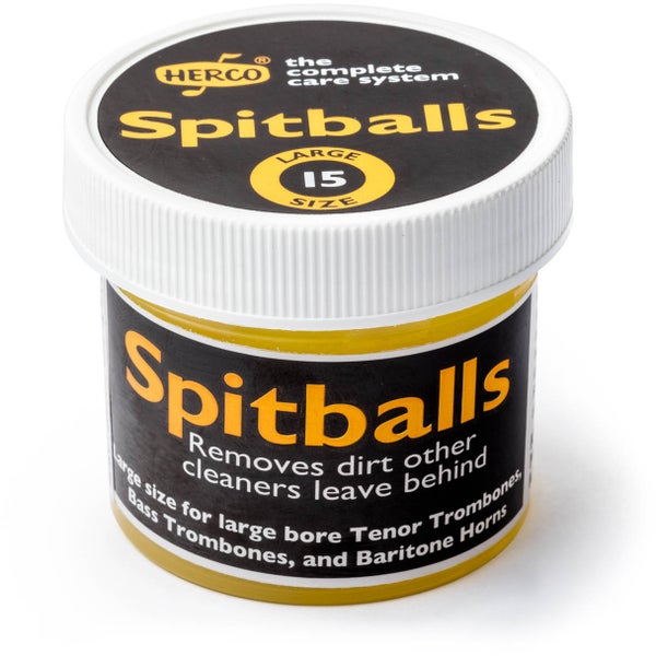 Herco HE186 Spitballs Large cleaner for brass instruments