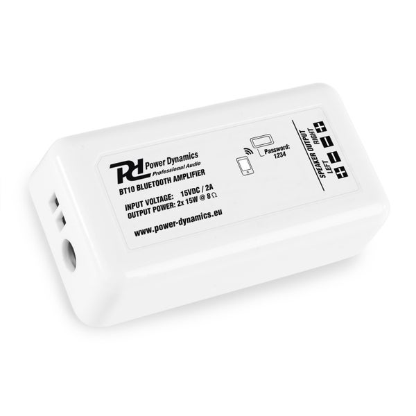 Power Dynamics BT10 Bluetooth Audio Amplifier