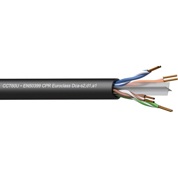 Procab CCT60U-Dca Contractor CAT6 U/UTP data cable (per metre)