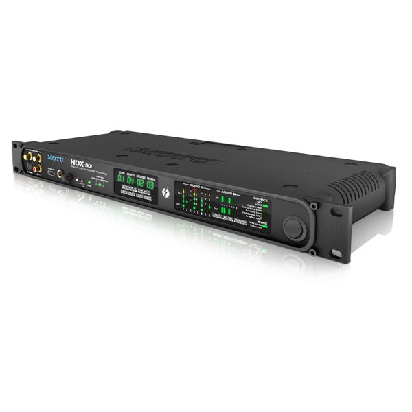 Motu HDX-SDI avec technologie Thunderbolt  interface audio-vidéo