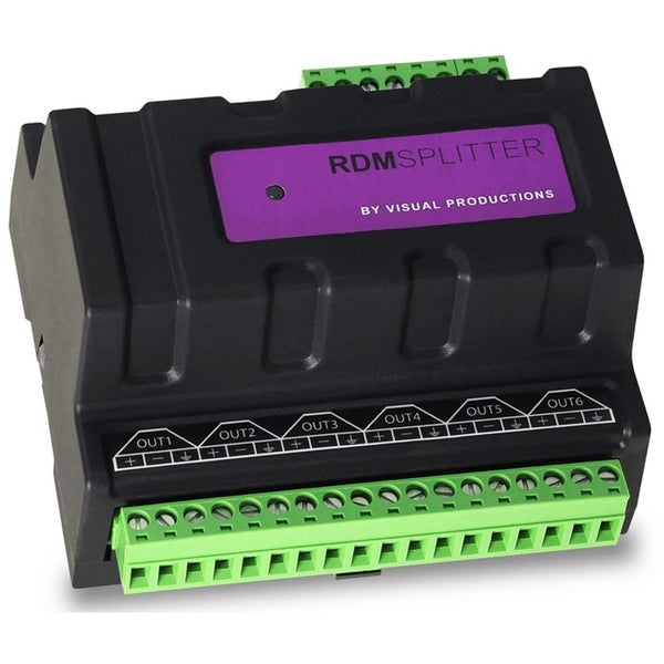 Visual Productions DMX splitter RDMscrew (serres-câbles)