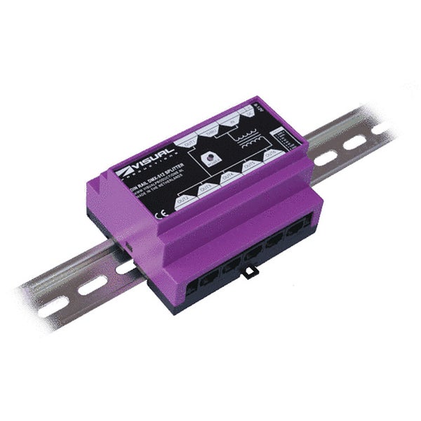 Visual Productions DIN Rail DMX Splitter