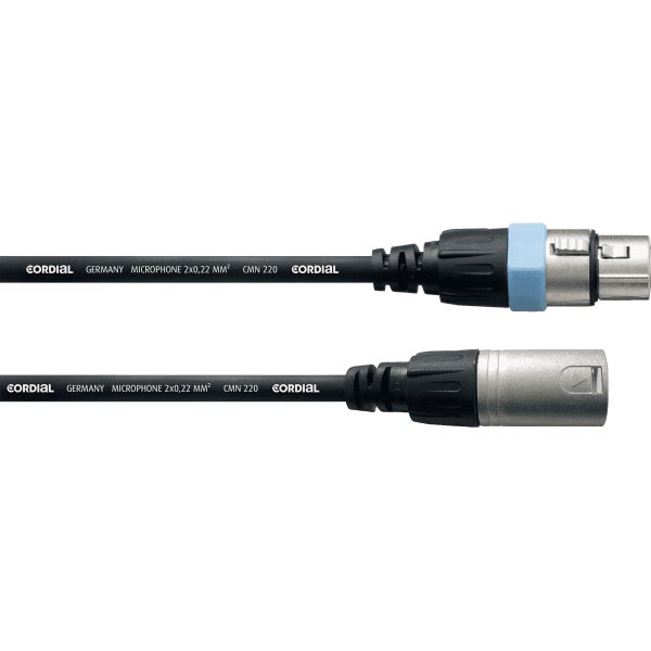 Cordial CCM10FM Intro Male XLR to Female XLR Microphone Cable, 10m