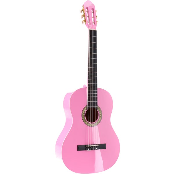 LaPaz 002 PI 4/4-Size Classical Guitar (Pink)