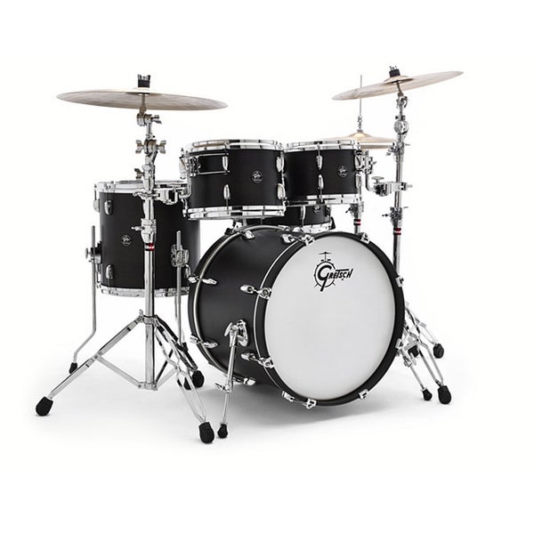 Gretsch Drums RN1-E604-SB Renown Maple 2013 en negro (Satin Black) shell set