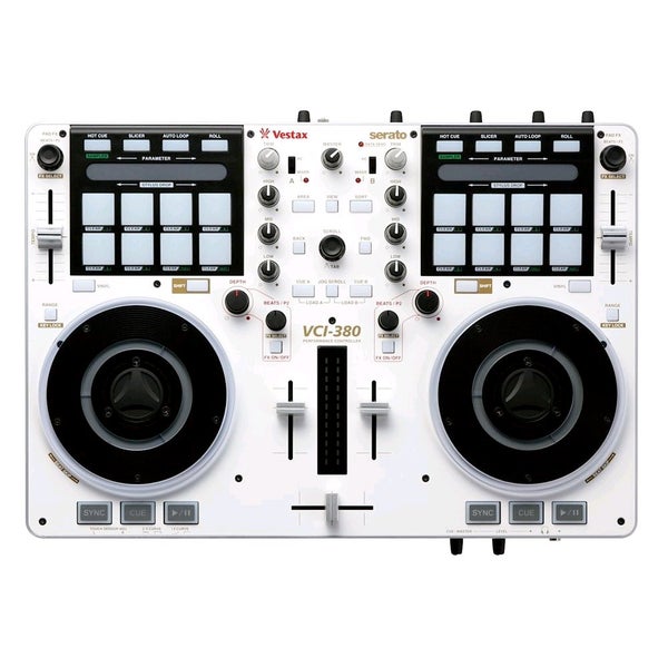 Vestax VCI-380 contrôleur DJ MIDI blanc