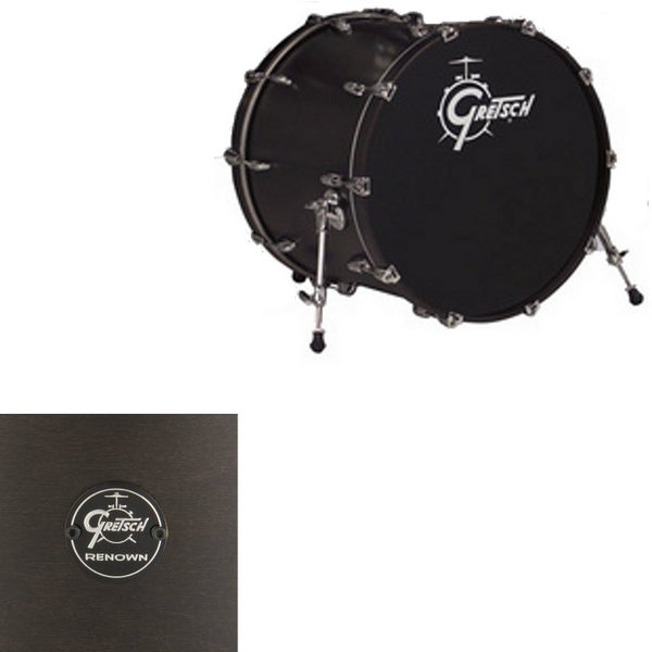 Gretsch Drums RN1-1822B-SB Renown Maple 2013 en negro (Satin Black)