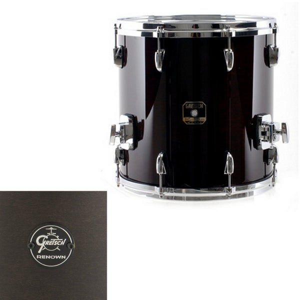 Gretsch Drums RN1-1618F-SB Renown Maple 2013 en negro (Satin Black)