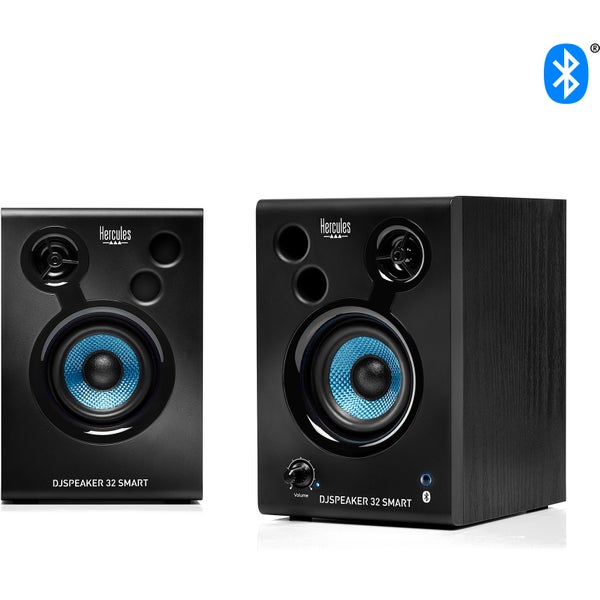 Hercules DJSpeaker 32 Smart enceintes Bluetooth (la paire)