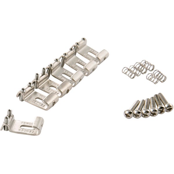 Fender sadlar till American Vintage tremolo nickel (set med 6)
