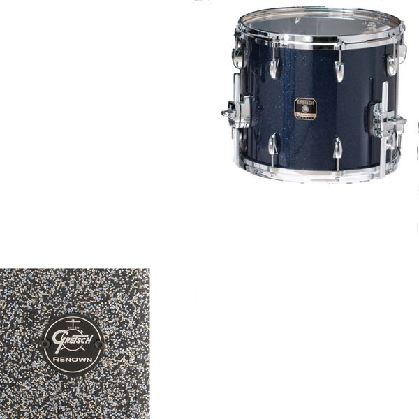 Gretsch Drums RN1-1616F-BM Renown Maple 2013 en azul (Blue Metal) tom de piso