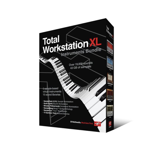 IK Multimedia Total Workstation XL virtuele instrumenten