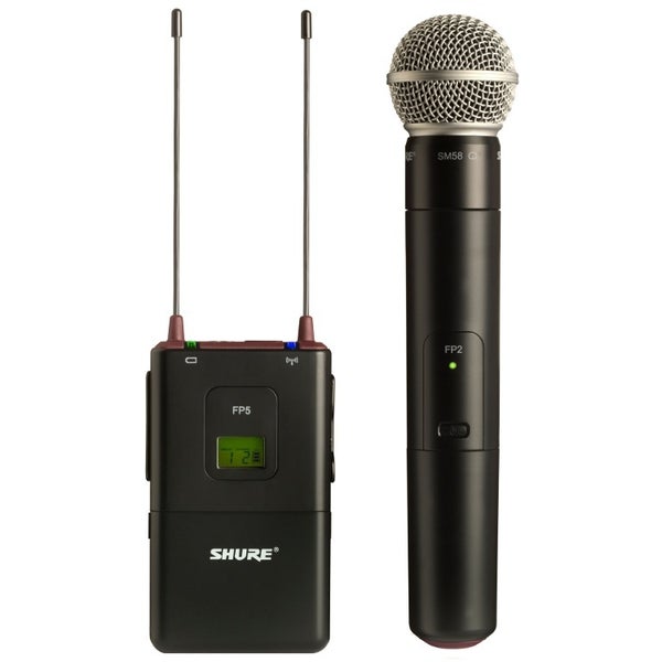 Shure FP25 SM58 set de micrófono con cámara inalámbrico  H5 518-542 MHz