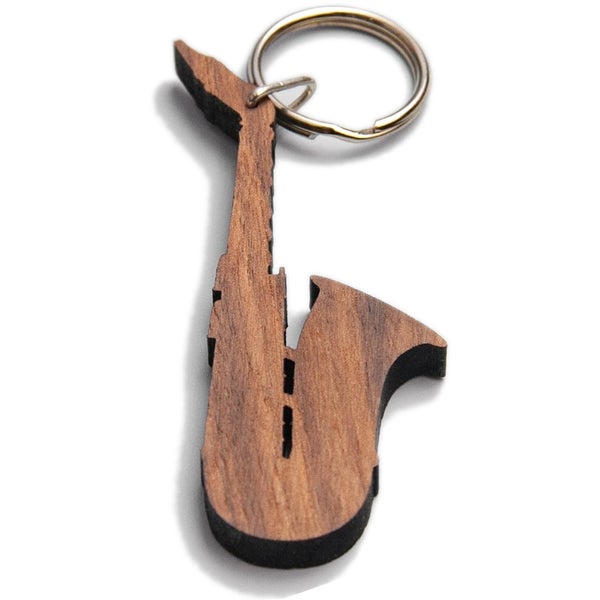 Berben BDS-S-N Walnut Saxophone Keyring