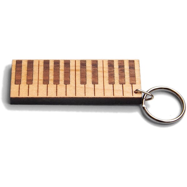 Berben BDSI-P-E piano key chain, maple/nut