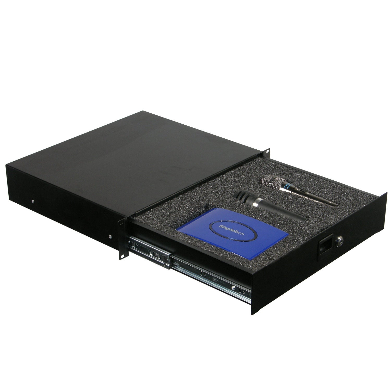 Odyssey ADFRD02 2U rack drawer with foam insert | Bax Music