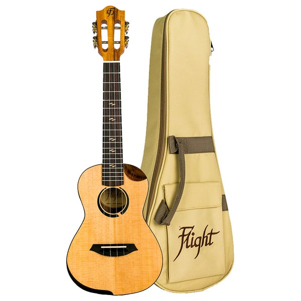 Flight Princess Series Victoria CEQ ukulélé ténor électro-acoustique avec housse
