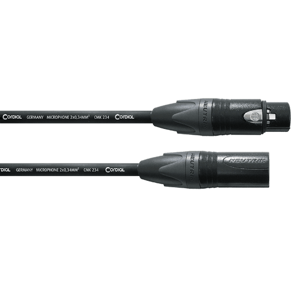 Cordial CPM10FM-234 Peak stereo kabel XLR (male) / XLR (female) 10 meter