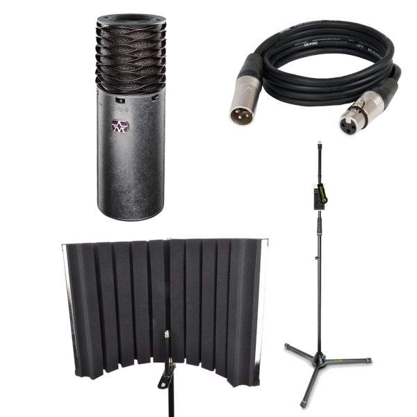 Aston Microphones Spirit with reflection filter, cable and stand