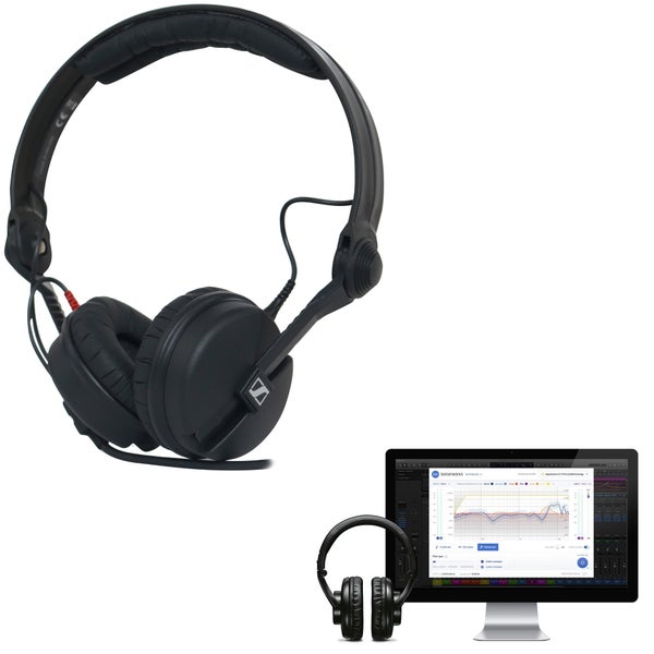 Sennheiser HD 25 hoofdtelefoon bundle including Sonarworks