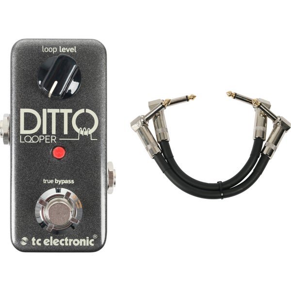 TC Electronic Ditto Looper + Patch-Cables