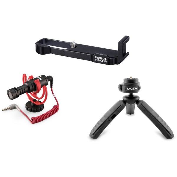 Pixel Maker G7XIII VLOG KIT for Canon PowerShot G7X Mark III camera