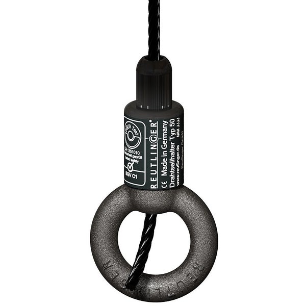 Adam Hall S50SV2 kabelgeleider voor 4 tot 5 mm safety kabel