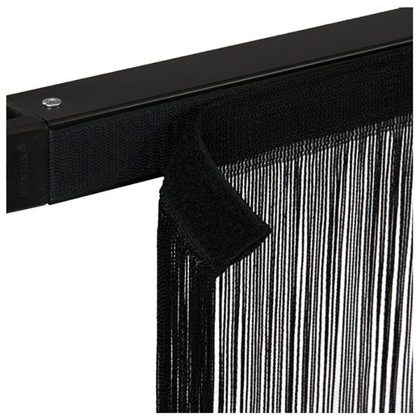 Wentex String Curtain 3x3m Pipe & Drape (Black)