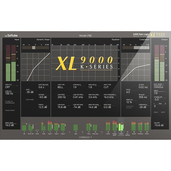 Softube Console 1 SSL XL9000K (téléchargement)