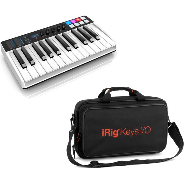 IK Multimedia iRig Keys I/O 25 + bolsa de viaje