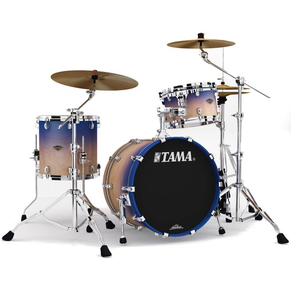 Tama WBS30RS-SAF Starclassic W/B Satin Purple Atmosphere Fade Juego de conchas de 3 piezas