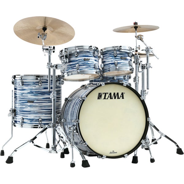 Tama MR42TZS-BWO Starclassic Maple Blue & White Oyster 4d. shellset