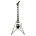 Jackson JS32 King V Floyd Rose White con Black Bevels