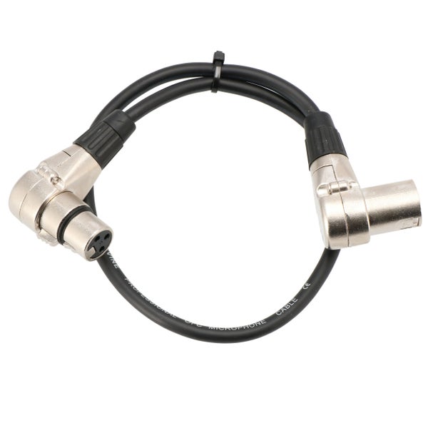 Devine VE2105 câble micro XLR femelle - XLR mâle coudé 0,5 mètre