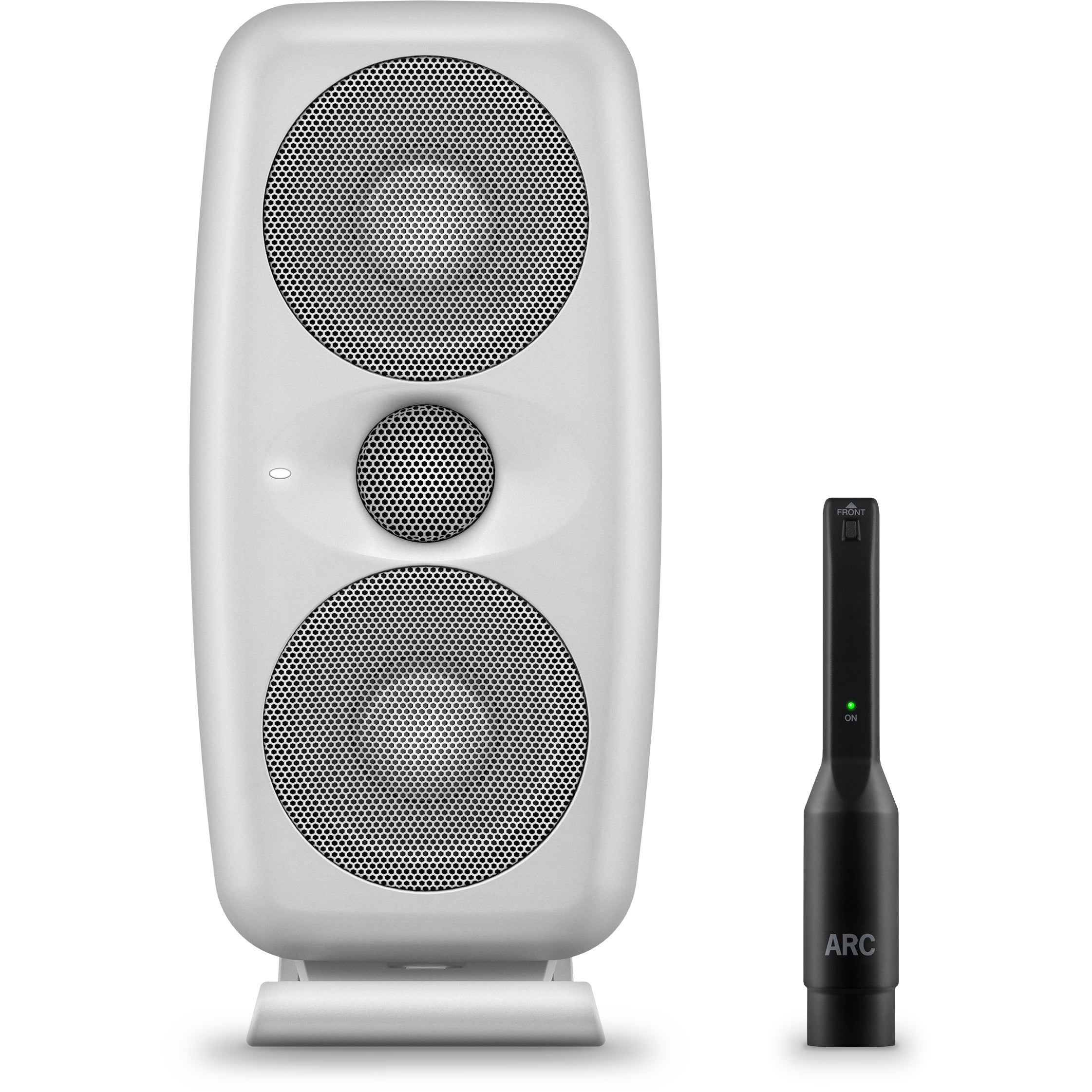 IK Multimedia iLoud MTM Studio Monitor (White, Single Unit)