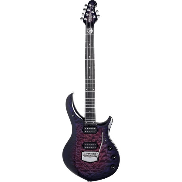 Music Man John Petrucci Majesty Purple Nebula Limited Edition met koffer en COA