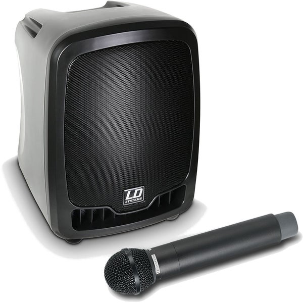 LD Systems Roadboy 65 enceinte portable avec micro main, B5 (584-607 MHz)